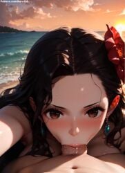 1boy 1boy1girl 1girls 2d ai_generated ass athletic athletic_female belly big_ass big_breasts black_hair blowjob brown_eyes completely_naked completely_nude completely_nude_female curvy curvy_figure cute cute_face detailed eyelashes eyeshadow fellatio female female_only fit fit_female focus high_quality huge_breasts large_breasts legs light-skinned_female light_skin lips lipstick long_hair looking_at_viewer makeup mascara mature midriff naked nero100 nipples nude nude_female one_piece oral oral_penetration oral_sex pale-skinned_female pale_skin penis_in_mouth posing pussy rough_sex sagging_breasts seductive seductive_look sex spread_legs stable_diffusion stadium tagme thick_ass thick_butt thick_thighs thighs vagina viola_(one_piece) wide_hips