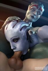 1boy 1boy2girls 2girls 3d age_difference ai_generated ai_video alien_girl asari assisted_fellatio balls ballsack blowjob blowjob_face blowjob_focus blowjob_only blue-skinned_female blue_eyes blue_skin blue_skinned_female cock cock_in_mouth dick dick_in_mouth eye_contact fellatio female ffm_threesome godwin holding holding_head liara_t'soni light-skinned_male light_skin looking_at_viewer male mass_effect mass_effect_2 mass_effect_3 mature_female mouth mouth_full_of_cock mouthful neroxliv nude nude_female nude_male older_female oral oral_penetration oral_sex penis penis_in_mouth saliva saliva_drip saliva_on_penis samara scrotum sfm source_filmmaker spit sucking sucking_dick sucking_off sucking_penis tagme testicles threesome unauthorized_edit veiny_penis video wet_penis white_eyes younger_female