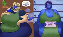 alcohol arrested belly_expansion blueberry_inflation curvy curvy_figure jigglywiggly margarita mugshot obese scarlett_beauregarde starbucks