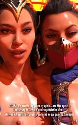 3d being_watched black_hair breeding_kink breeding_request cleavage comic dialogue female femdom fit_futa futa_on_female futanari impregnation impregnation_attempt incest incest_impregnation kitana magic mileena mortal_kombat mortal_kombat_1_(2023) older_sister_and_younger_sister princess repopulation roosterart sibling_incest sindel sisters twins