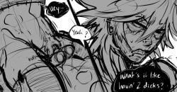 cuntboy cuntboy/male dabi dialogue diphallia diphallism frottage frotting gecko hemipenes holding_legs intersex lizard male multi_genitalia multi_penis my_hero_academia penis pubes pubic_hair pussy rough_sketch schpeenor shuichi_iguchi spinner_(my_hero_academia) touya_todoroki transmasc