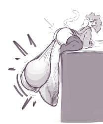 big_ass big_penis bubble_butt furry huge_ass huge_cock hyper_penis male penis pyrce_(doxxyl) skeletonnaughty tagme thick_thighs wide_hips
