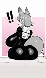 amputee animal_ears armless big_ass legless limbless monster_girl quadruple_amputee sexy