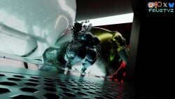 bbw big_ass big_breasts blob breasts bubble_butt cleavage female frustyz huge_ass huge_breasts hyper_breasts inflation irona_(qzk_forte) nipples overweight ssbbw tagme thick_thighs video weight_gain wide_hips