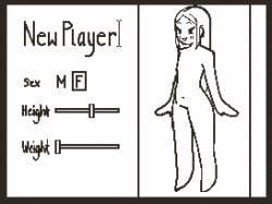 1girls animated ass_expansion belly belly_button belly_expansion big_belly big_breasts black_and_white blush blush_lines breast_expansion breasts character_creator cleavage completely_nude completely_nude_female expansion female female_only long_hair looping_animation monochrome nude nude_female open_mouth original original_character rynopop slider slider_(control) smile smiling straight_hair thick_thighs thigh_expansion voluptuous voluptuous_female weight_gain wide_hips
