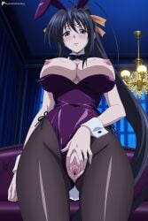 akeno himejima from high school dxd by digitalwaifugallery