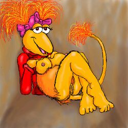 fraggle_rock muppets orange_fur red_fraggle tagme