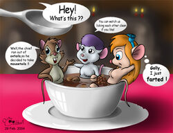 2004 chip_'n_dale_rescue_rangers crossover disney fart gadget_hackwrench gilbhart miss_bianca mrs._brisby the_rescuers