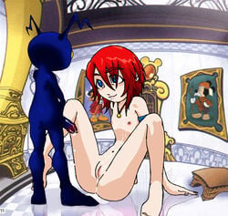 disney heartless kairi kingdom_hearts nipples pussy shadow_(heartless) square_enix tagme