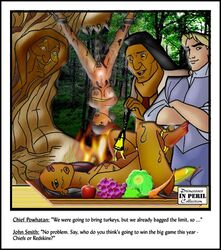 cannibalism chief_powhatan clothing dark-skinned_female dark_skin disney disney_princess female grandmother_willow human john_smith male nakoma native_american nipples pocahontas pocahontas_(character) roonghler vore what