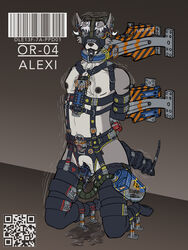 alexi anthro barcode bondage bound brain_wash canister collar container cuntboy drooling forced furry furry_only gag harness helpless industrial intersex josey juice messy metal no_humans pussy qr_code restrained rubber saliva sensory_deprivation subject tube vagina