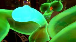 3d balls big_balls big_breasts big_cock big_dick big_penis breasts breasts_out cock fat_cock futa_focus futa_only futanari glowing_penis green_slime huge_balls huge_cock monster_futa monster_girl naked naked_futanari precum queenstarvr see-through see-through_body slim_girl slime slime_futa tattoos thick_thighs tits_out vrchat vrchat_avatar