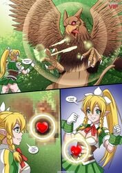 alfheim_online an_enchanted_meal bbmbbf comic elf female leafa palcomixvip.com sword_art_online sword_art_online:_fairy_dance sylph tagme