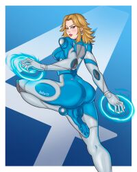 bubble_butt invisible_woman marvel_rivals presenting_ass seductive_smile