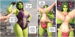 3d 69 benjiparker blender blowjob blowjob_face comic fortnite fortnite:_battle_royale futa_on_female futanari helicarrier marvel muscles muscular_male nude outdoors sex she-hulk skye_(fortnite) standing_69 standing_sex