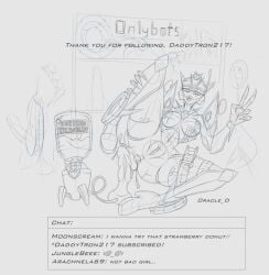 after_anal anal anal_masturbation decepticon dildo dildo_collection female gaped_anus looking_at_viewer onlyfans oracle_dominus pumping_cum robot_girl text transformers webcam webcam_model
