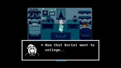 asriel deltarune double_penetration english_text goat human impregnation incest kris long_video longer_than_5_minutes older_female pixel_art sex tagme theevilfallenone toriel undertale undertale_(series) video