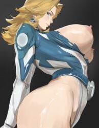 ass big_breasts bodysuit breasts breasts_out enargeia hips invisible_woman invisible_woman_(marvel_rivals) marvel marvel_rivals nipples sue_storm torn_clothes wide_hips