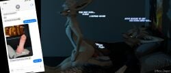 absurd_res anal anal_sex animal_genitalia anthro brother_(lore) brothers_(lore) canine_genitalia dick_pic duo electronics genitals hi_res incest_(lore) lying male male/male office_depot_(artist) on_back on_bottom on_top penetration penis reverse_cowgirl_position rexouium selfie sex sibling_(lore) sound_effects television text