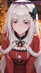 1girls 2025 ai ai_assisted ai_generated anime anime_girl anime_style antlers artist_name bell blurry blurry_background butterfly_hair_ornament capelet christmas christmas_lights christmas_ornaments christmas_tree cum cum_on_body cum_on_breasts cum_on_clothes cum_on_hair echidna_(re:zero) electroworld facial female fireplace fur-trimmed_capelet fur-trimmed_dress fur-trimmed_gloves fur-trimmed_headwear fur-trimmed_sleeves fur_trim gift gift_box hair_between_eyes hair_ornament hi_res high_quality high_resolution highres holly long_hair looking_at_viewer merry_christmas patreon patreon_username re:zero_kara_hajimeru_isekai_seikatsu red_capelet red_dress red_gloves reindeer_antlers sack santa_bikini santa_costume santa_dress santa_gloves santa_hat solo stable_diffusion watermark white_hair