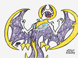 cum female legendary_pokemon lunala nintendo pokemon pussy smile thedarkyveltal video_games