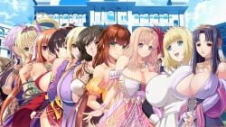 alisa_(katainaka_ni_totsui_de_kita_russia_musume_to_h_shimakuru_ohanashi) esutoria gladys_von_walkenheim isis_petrovna_ellenskaia kashima_hikari luceria_von_diamante rokusaanu_do_dejiiru rosalynn_(kyonyuu_fantasy) ryuuto_henge sawaki_aiko yawato_iroha