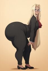 ai_generated big_ass bottom_heavy gigantic_ass gvukub hellsing huge_ass integra_hellsing thick_thighs