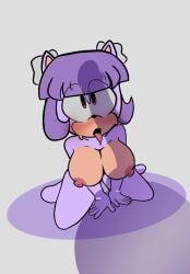 absurd_res anthro aroused big_breasts blush bodily_fluids breasts drooling erection eulipotyphlan fan_character female fur genitals hair hedgehog hi_res huge_breasts looking_at_viewer mammal nipples nude nude_anthro nude_female open_mouth penis penis_shadow purple_body purple_fur red_eyes saliva sega shyna_the_hedgehog simple_background solo sonic_(series) sonic_the_hedgehog_(series) thick_thighs tongue tongue_out xao_art