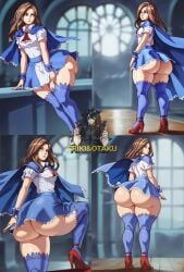 ai_generated castlevania charlotte_aulin friki8otaku huge_breasts massive_ass thighhighs under_skirt wide_hips