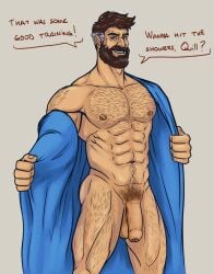 abs balls bara biceps big_balls big_penis daddy dilf inkorghnito male male_nipples male_only manly marvel marvel_comics marvel_rivals mature_male mr_fantastic mr_fantastic_(marvel_rivals) muscular_male nipples nude pecs penis reed_richards