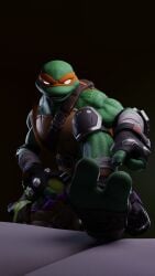 blowjob deepthroat donatello donatello_(tmnt) duo foot_fetish foot_focus fortnite gay male michelangelo michelangelo_(tmnt) pointing pointing_at_foot smirk teenage_mutant_ninja_turtles teenage_mutant_ninja_turtles_(fortnite) turtle