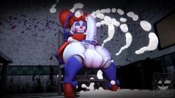 3d 3d_(artwork) 3d_animation big_penis bow circus_baby circus_baby_(fnaf) circus_queen_(justaperson) clown clown_girl clown_makeup clown_nose cock crown cum cum_on_floor cum_on_self cumshot dickgirl ejaculating ejaculating_cum ejaculating_on_self ejaculation five_nights_at_freddy's five_nights_at_freddy's:_sister_location futanari ginger green_eyes heels huge_cock jacking_off jerking jerking_off jerkingoff masturbation orange_hair pins red_hair ring royal royalty ruffled_skirt ruffled_sleeves scrapkill self_masturbation sfm shirt sound sound_effects stockings tagme thicc thicc_thighs thick thick_thighs tiara video