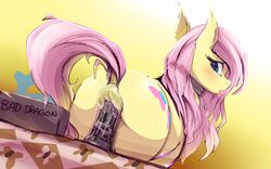 fluttershy (mlp) from bad dragon by lunarmarshmallow