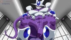 2boys alien anal_sex animated anthro_on_anthro ass ass balls big_butt big_penis bouncing_butt cooler_(dragon_ball) cum cum_in_ass cum_inside dominant_male erection gay long_tail male male/male male_only male_penetrating muscular muscular_male naughty_rexkuro penetration penis purple_body purple_skin red_eyes sex sound tagme tail_around_penis video voice_acted