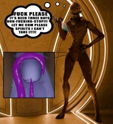 alien ambiguous_gender anthro argus_systems bioware body_control clit_torture clitoris edging electronic_arts english_text female female/ambiguous female_turian forced_innocence_collar genital_torture genitals hi_res mass_effect orgasm_denial profanity pussy_torture solo speech_bubble tentacle text thought_bubble tickling tickling_genitalia torture turian x-ray_view