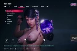 3d alluring animated bandai_namco completely_nude completely_nude_female egyptian_female female female_only large_breasts middle_eastern_female mod namco nude nude_edit tagme tekken tekken_8 user_interface video video_game_character zafina_(tekken)