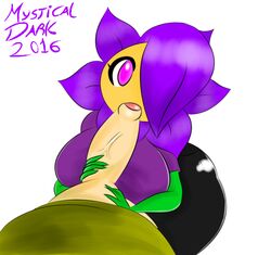 breasts clothed clothing female flora_fauna flower male mysticaldark mysticalheroofdarkness oral penis plant plantie plants_vs_zombies purpuradark sex shrinking_violet_(pvz) simple_background