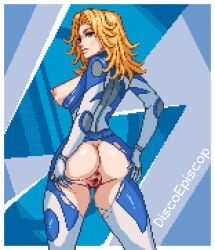 1girls 2d 2d_(artwork) anus anus_peek ass ass_focus asshole big_ass big_butt blonde_hair blue_eyes bodysuit bubble_butt discoepiscop female female_only invisible_woman invisible_woman_(marvel_rivals) large_breasts light_skin long_hair looking_at_viewer marvel marvel_rivals nipples pink_anus pixel_art pussy shiny_skin solo spread_anus spread_ass spread_pussy sue_richards sue_storm suit superheroine tagme thick thick_ass thick_thighs thighs torn_bodysuit torn_clothes torn_clothing