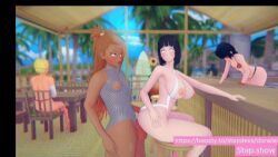 1futa 3d beach big_breasts big_penis boruto:_naruto_next_generations cuckold female futa_on_female futanari hyuuga_hinata koikatsu milf naruto naruto_(series) ntr sarada_uchiha