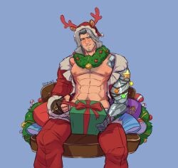 bucky barnes from christmas by dastryz