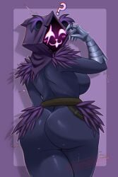raven team leader from epic games by easygoinggoth