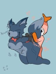 big_ass big_breasts breasts dandy's_world eclipse_(dandy's_world) fucked_from_behind rarepair shrimpo_(dandy's_world) smack smacking_ass thatsexyrat wolf wolf_ears wolf_girl wolf_humanoid wolf_tail