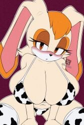 vanilla the rabbit from sega by genyacero