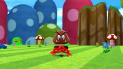 1girls allstarman animated ass_bigger_than_body ass_bigger_than_head ass_bigger_than_torso colossal_ass crushed_by_ass crushing_tiny_person fallen_down falling fat_ass goomba grin grinning huge_ass huge_breasts huge_butt hyper hyper_ass hyper_butt mario_(series) nintendo princess_peach sassy shocked shocked_expression sitting sitting_on_person smiling sound sound_effects source_filmmaker super_mario_bros. tagme video wobbling_ass