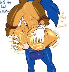 sonic the hedgehog from sonic (series) by susknuckles