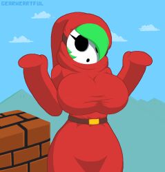 shy gal from mario (series) by gearheartful