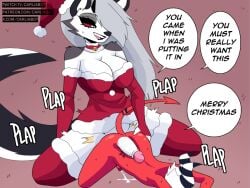 loona (helluva boss) from christmas by carliabot