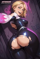 gwen stacy from marvel by artoonizer