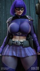 chloe grace moretz from kick-ass by cga3d