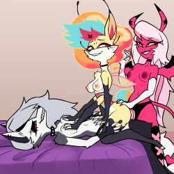 loona (helluva boss) from hellaverse by hexecat